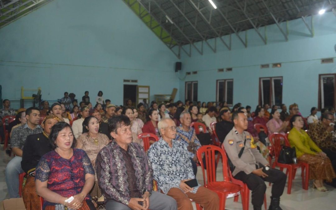 Dalam Rangka Bersih Desa, Desa Bhuana Jaya Adakan Doa Bersama