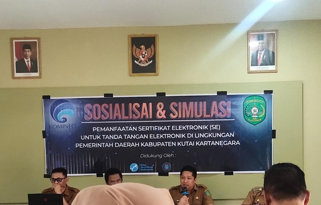 Sosialisasi & Simulasi Pemanfaatan Tanda Tangan Elektronik